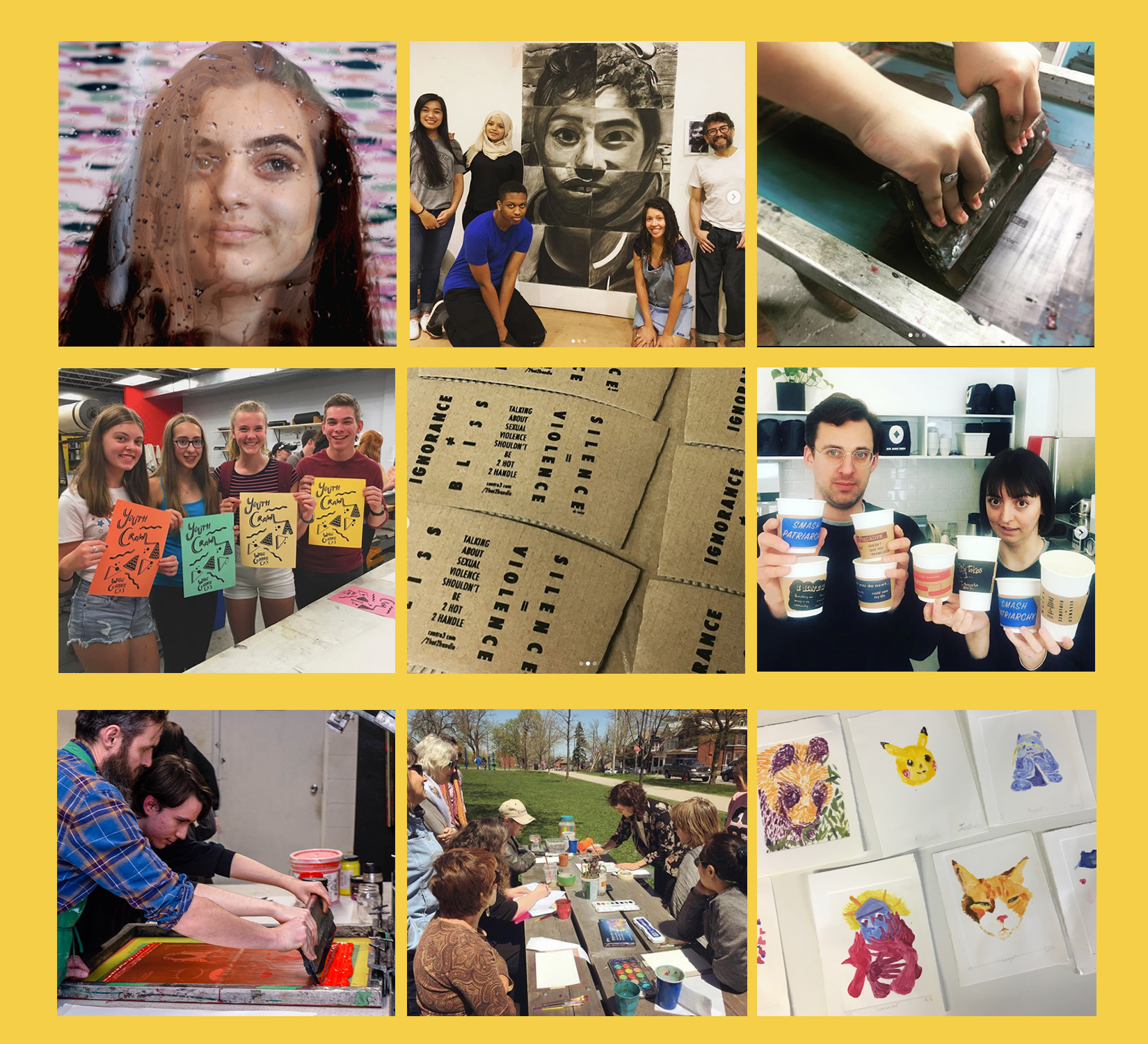2018-2019 Art Education & Community Arts Exhibition, Enriching the Quality of Life in the Hamilton Community through the Arts