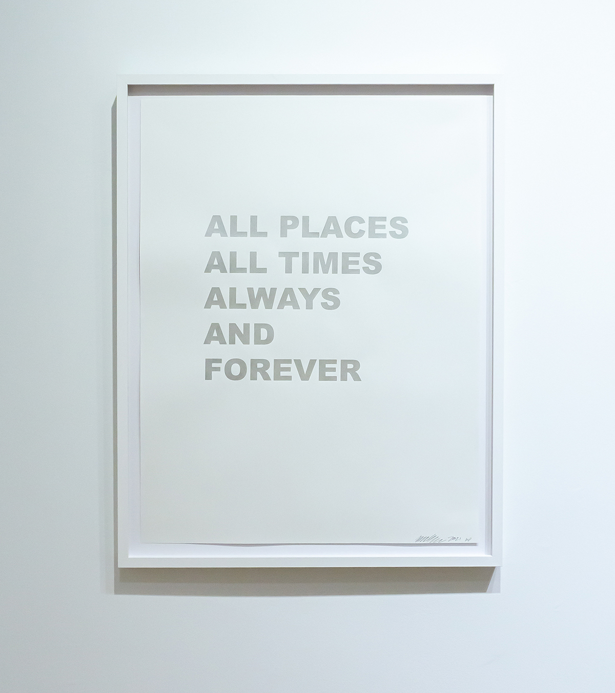 Maria Hupfield, All Places All Times