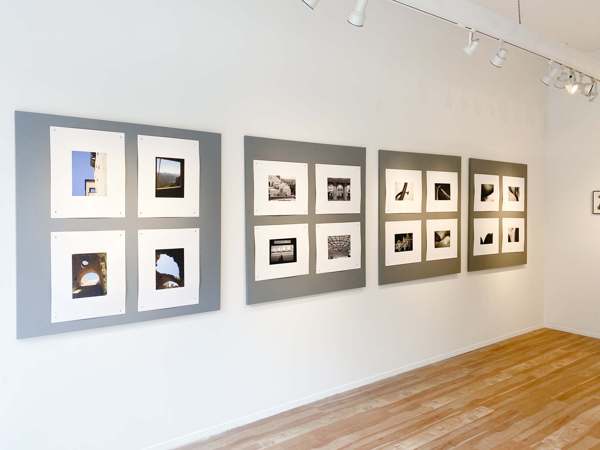 Installation view of Nadine Wyczolkowski: over/looked. Oct 4 to Oct 29, 2022. Centre[3] Members' Gallery.