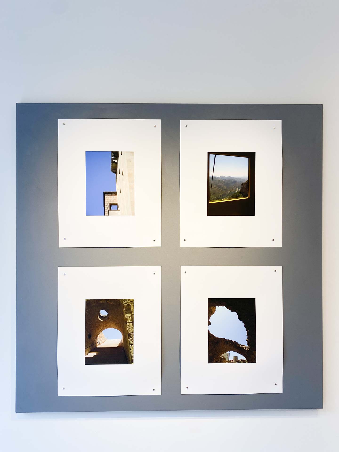 Installation view of Nadine Wyczolkowski: over/looked. Oct 4 to Oct 29, 2022. Centre[3] Members' Gallery.