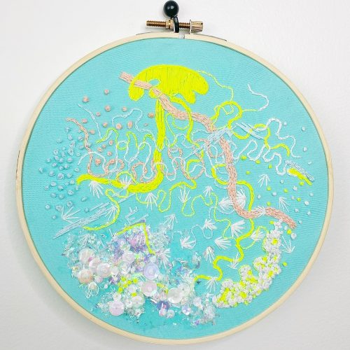 montie, whozits and whatzits, embroidery