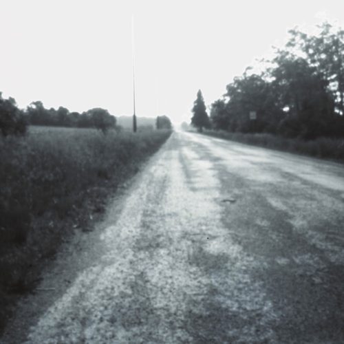 Country Road, Pinhole Photograph on paper