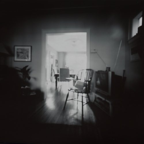 Living Room, Pinhole Photograph on paper