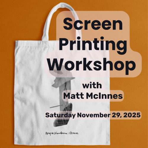 Screen Printing Workshop with Matt McInnes 1