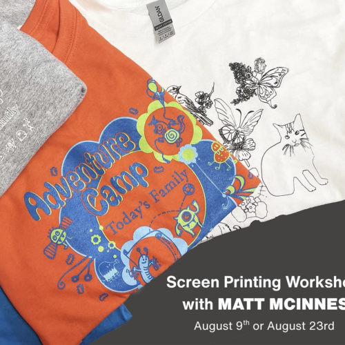 Screen Printing Workshop with Matt McInnes