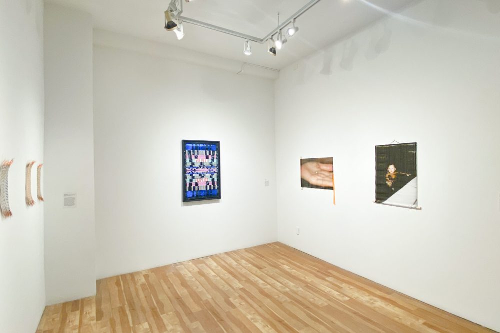 Installation view of Transpositions, Oct 14 to Nov 26, 2022, Main Gallery at Centre[3] for Artistic + Social Practice.