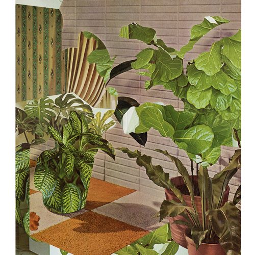 Aimée Henny Brown 
 / Urban Fortress Interiors 03: Within Closed Terraria /  2020 / 
analogue collage
