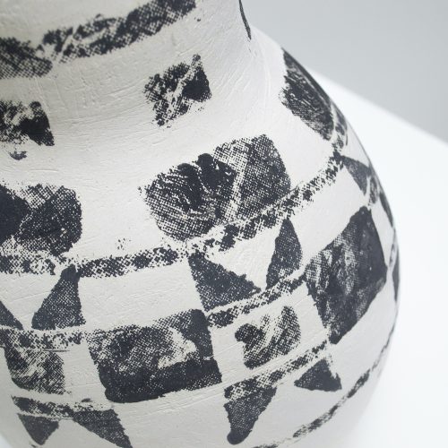 quiltedvessels-16
Hannah deJonge / To Sash and Bind (Detail) - Screen-printed underglaze on stoneware
2020